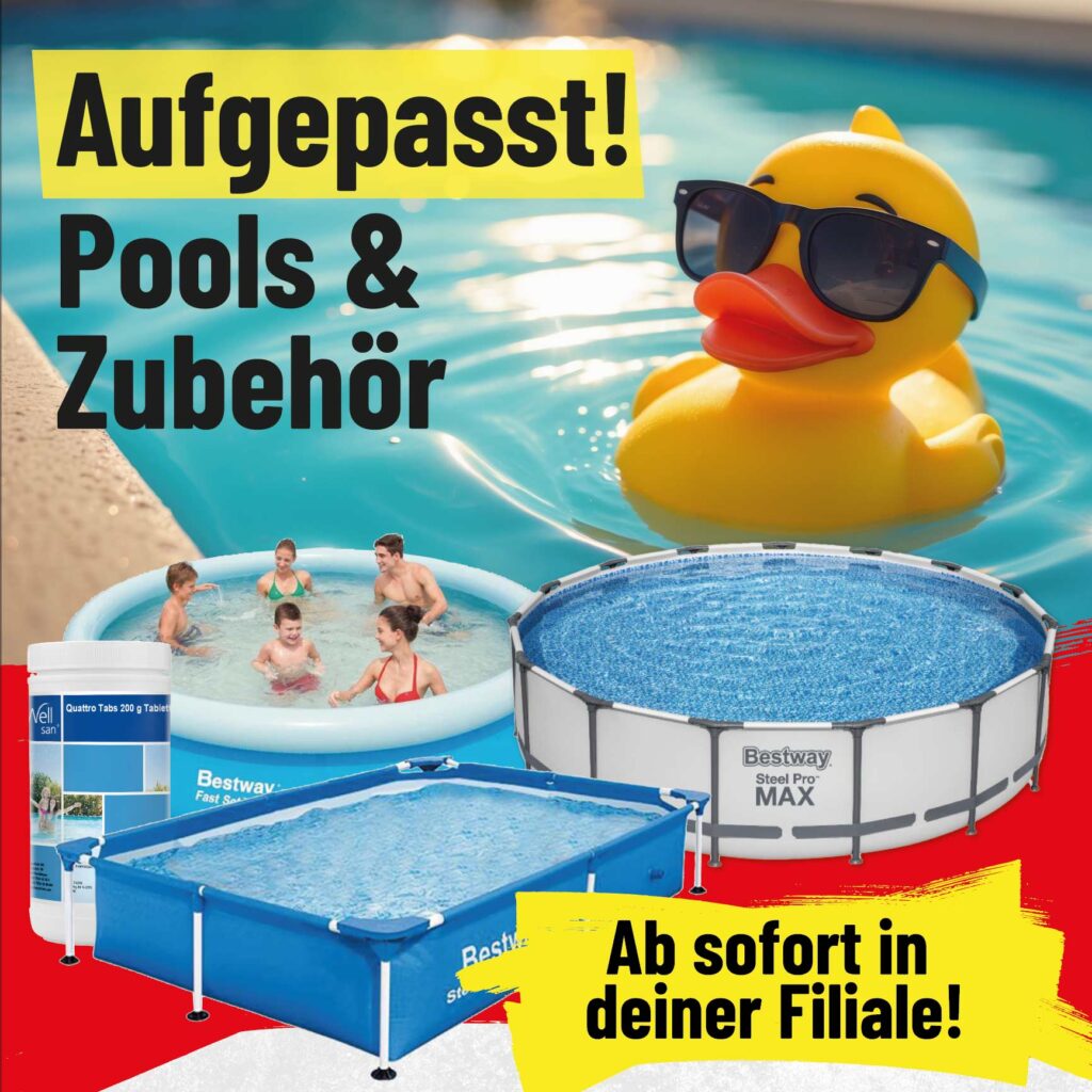 Popup-Pool-Aktion